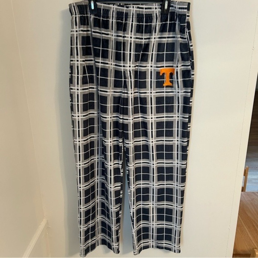 Concepts Sport NCAA Men's Tennessee Volunteers Flannel plaid Pajama Pants Large